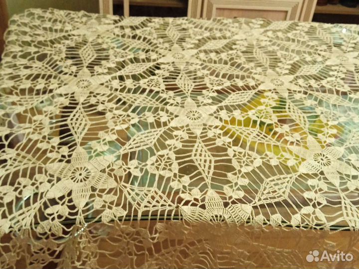 Скатерть вязаная крюч. Новая