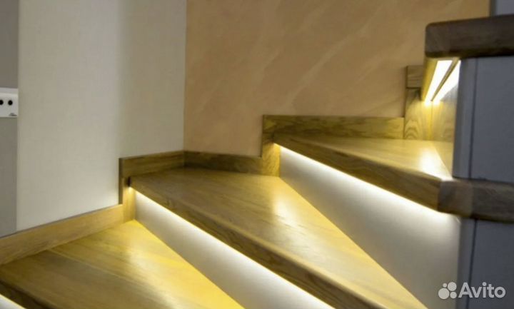 Подсветка лестницы с датчиками движения