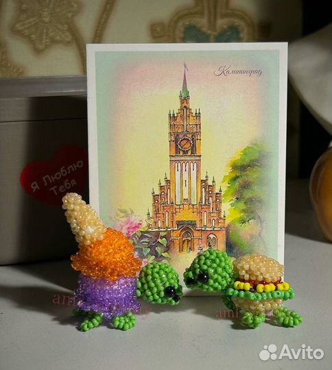 Фигурки из бисера амигуруми