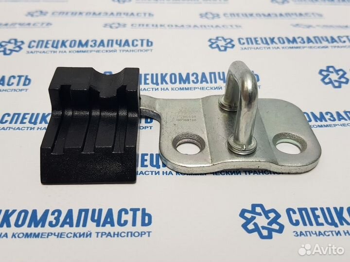 Скоба задней левой двери с отбойником нижняя