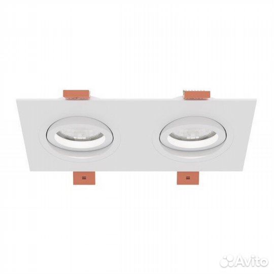 Светильник встраиваемый 4365 белый 172*92/H25