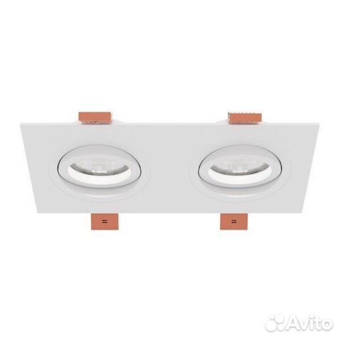 Светильник встраиваемый 4365 белый 172*92/H25