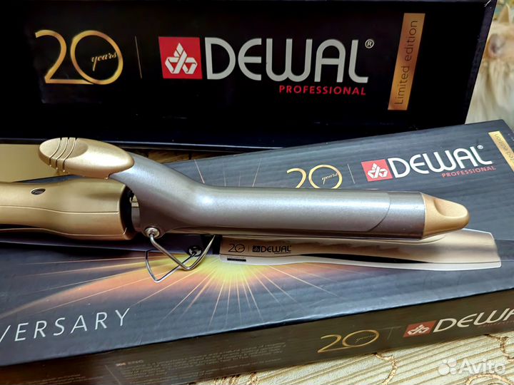 Плойка Dewal 03-2025 Gold, турмалиновая, Германия