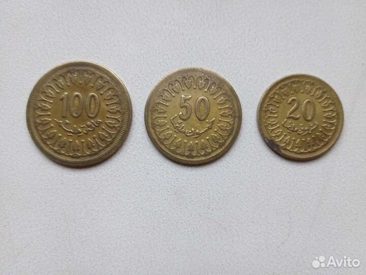 Монеты Туниса