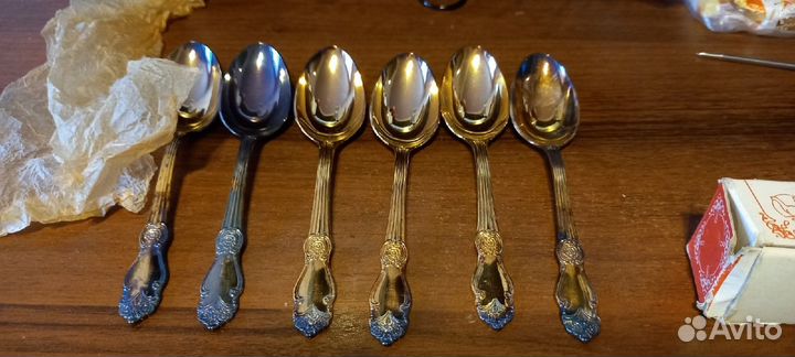 Ложки позолоченные СССР