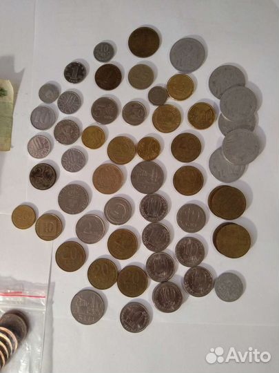 Старые монеты бумажные деньги