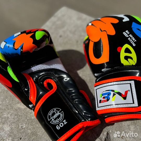 Детские боксерские перчатки BN fight fancy 6 oz