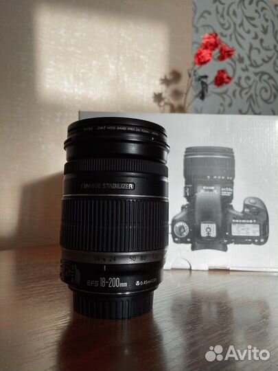 Объектив canon 18 200