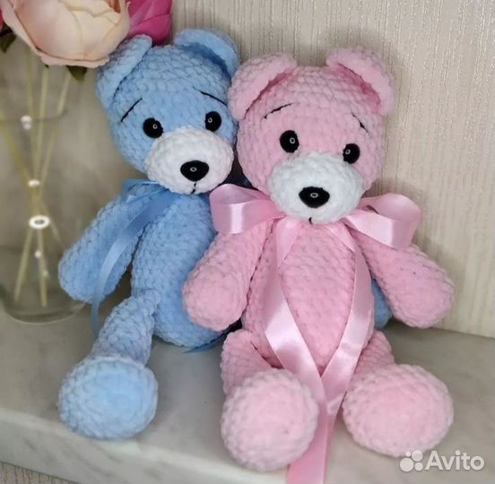 Вязаные игрушки ручной работы