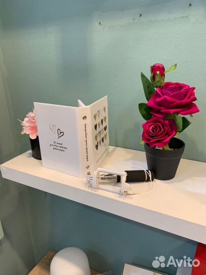 Подарок фотоальбом и монопод селфи палка