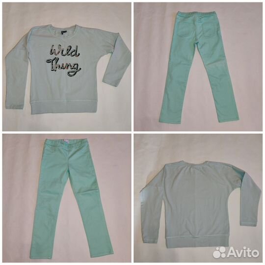 Пакет одежды для девочки 122-128