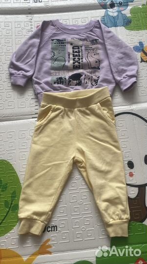 Вещи пакетом на девочку 68 74