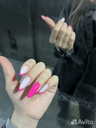Комби-маникюр