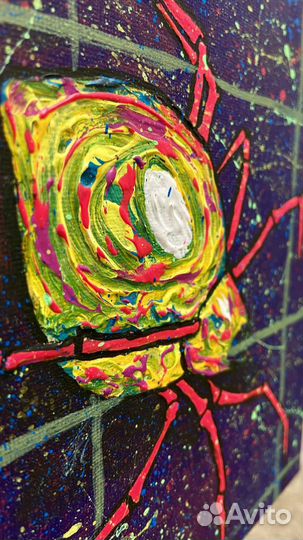Картина акрилом 20х20 см. 