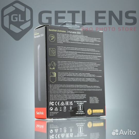 Внешний диск SSD SanDisk Extreme Portable 500GB