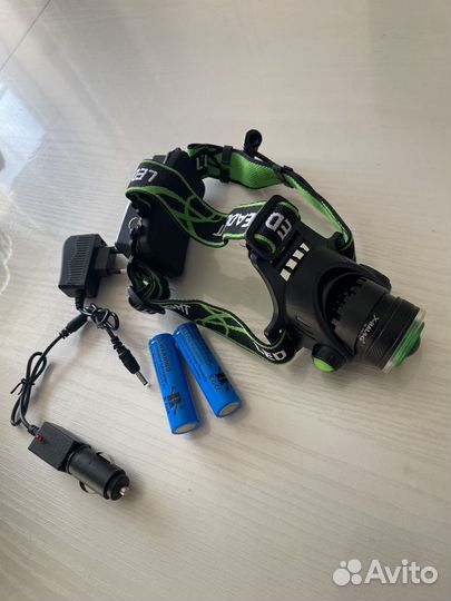 Фонарь налобный