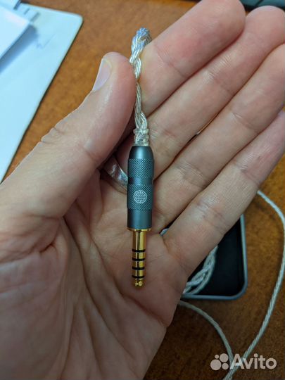 Кабель для наушников Litz 5N OCC, 2pin 0,78, 4,4mm