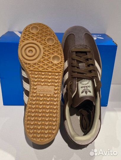 Adidas Samba OG Earth Strata Brown оригинал