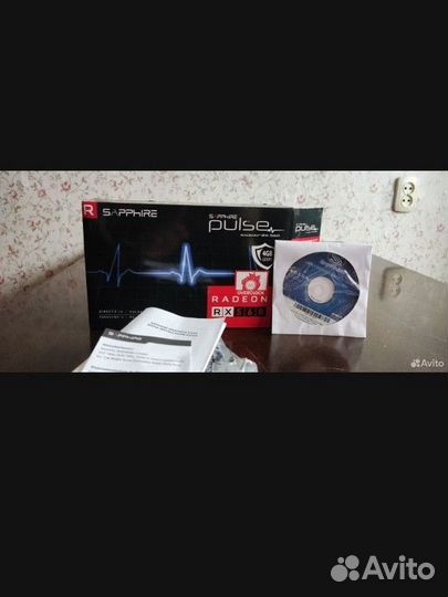 Видеокарта Radeon rx 560 4gb sapphire pulse