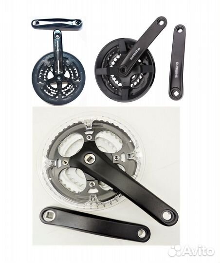 Новые Системы Шатунов Shimano, Prowheel, FSA Vero