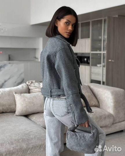 Куртка косуха замшевая