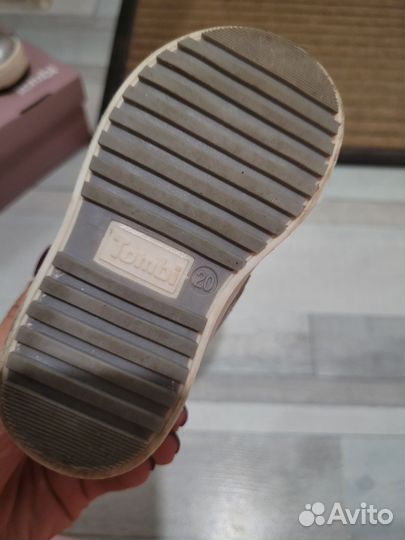 Ботинки детские для девочки демисезонные