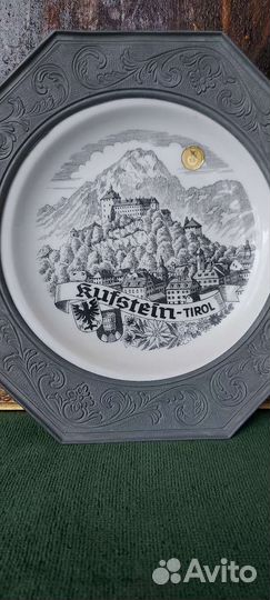 Винтажная тарелка winterling schwarzenbach