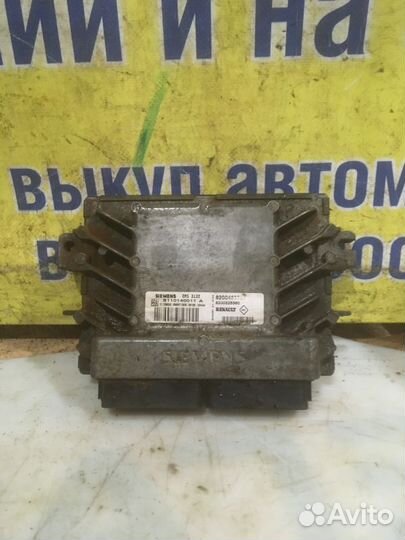 Блок управления двс Renault Logan