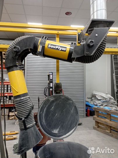 Подъёмно-поворотное вытяжное устройство KUA-M-2Н