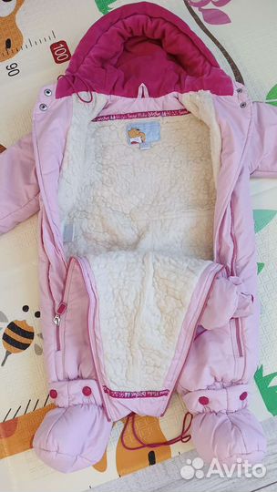 Зимний комбинезон для девочки