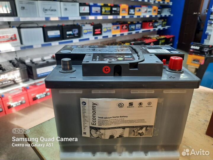 Акб 61Ач VAG JZV 915 105 (Exide, Испания)