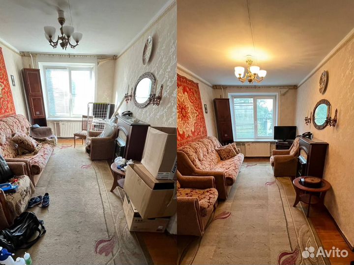 Генеральная уборка квартир, мытье окон