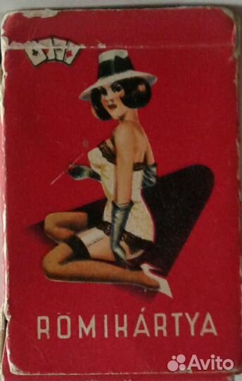 Карты сувенирные игральные, оригинал.Венгрия,1960г