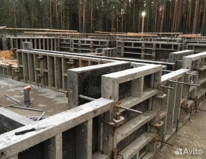 Аренда алюминиевой опалубки для стен