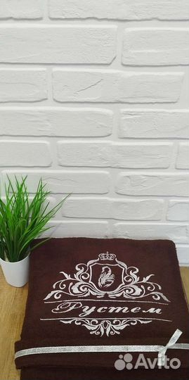 Именные халаты с вышивкой