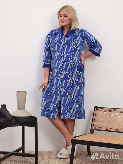 Халат велюровый новый