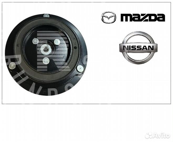 Пластина компрессора Mazda Atenza,Mazda 6 GH GH5AP