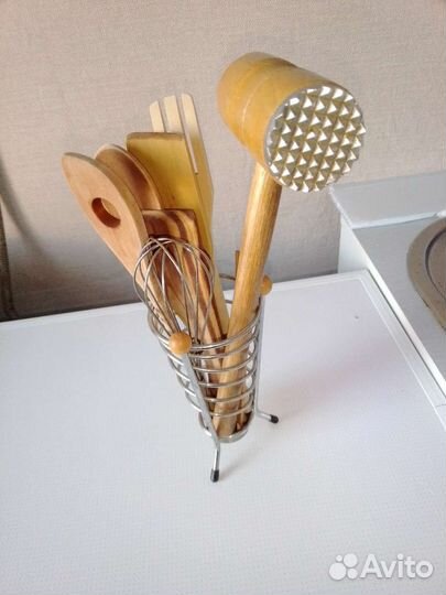 Набор лопаток для кухни + молоток + венчик