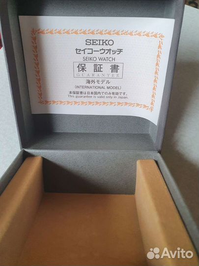 Часы Seiko chronograph Blue