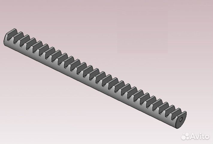 Рейка зубчатая лв опу