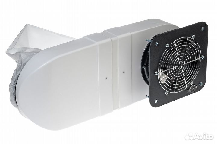 Пылесос для маникюра встроенный Nail Cosmos черный