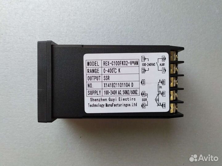 PID Регулятор температуры REX-C100
