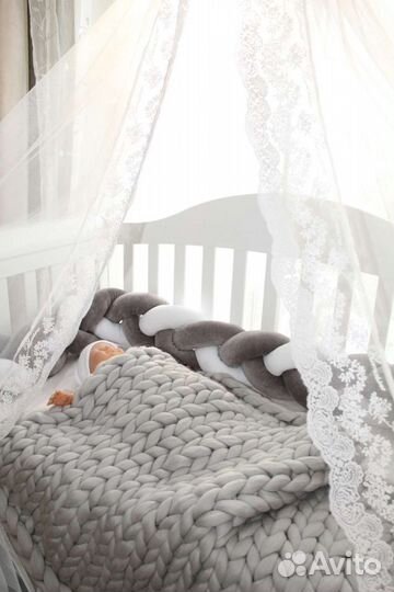 Бортик косичка коса новая