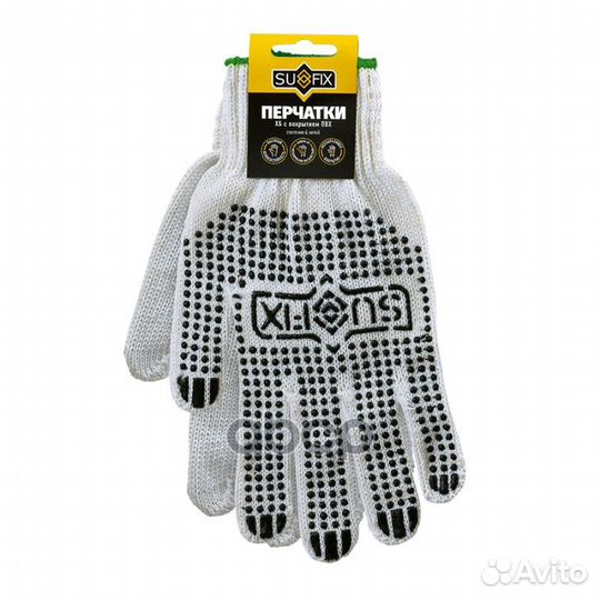 Перчатки хб 4 нити SF1001 sufix