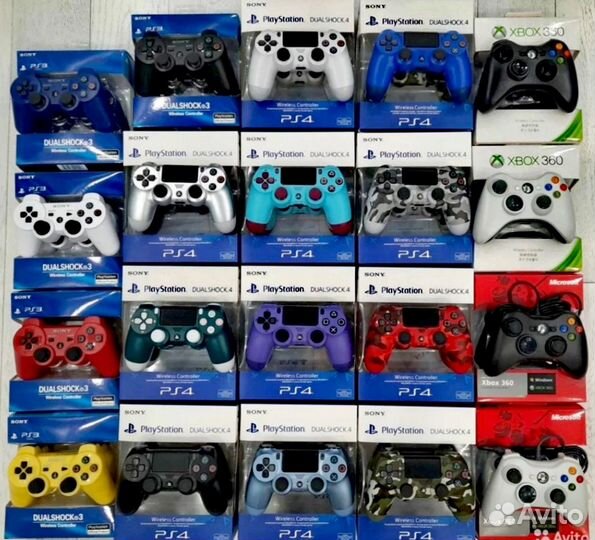 Джойстик PS1 PS2 PS3 PS4 PS5 Xbox 360 One