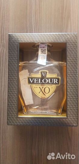 Бутылка Velour XO пустая