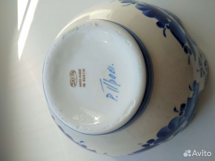 Салатник,гжель