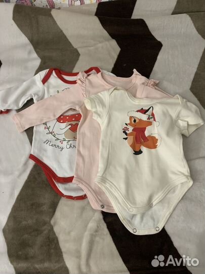 Вещи для девочки пакетом 62-68