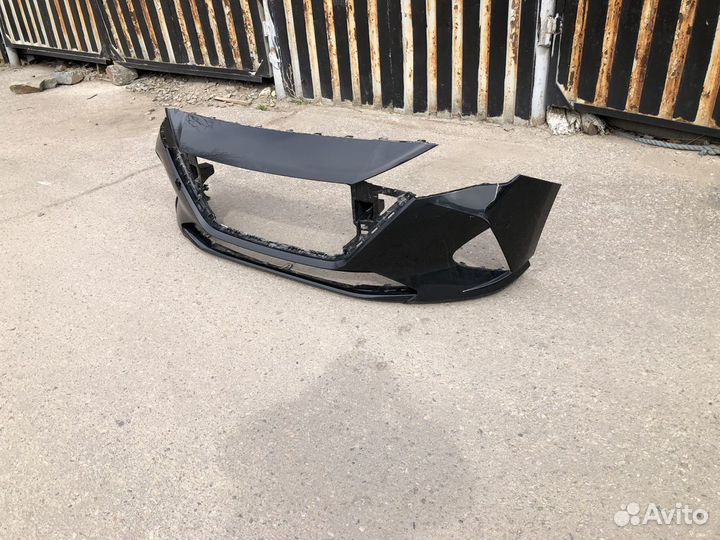 Передний бампер Хундай Солярис 2020-2022