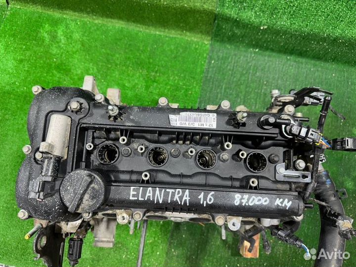 Двигатель Hyundai Elantra седан 1.6 2011